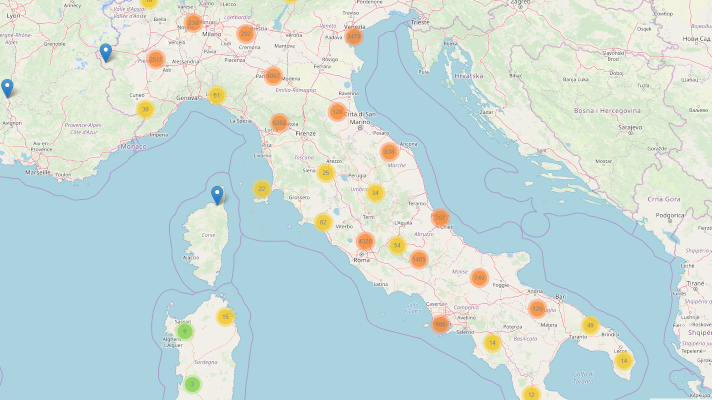 @nima Dashboard Map